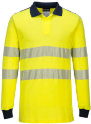 Portwest FR702 WX3 Lángálló Hi-Vis pólóing Sárga/Navy - XXL (PW-FR702YNRXXL) - megatool