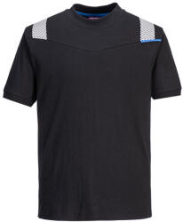 Portwest FR712 WX3 lángálló póló Fekete - S (PW-FR712BKRS) - megatool