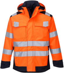 Portwest MV70 Modaflame Rain Multi Norm Arc kabát Narancs/Navy - S (PW-MV70ONRS) - megatool