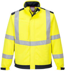 Portwest MV72 Modaflame Multi Norm Arc Softshell kabát Sárga/Navy - XXL (PW-MV72YNRXXL) - megatool