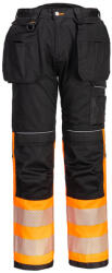 Portwest PW307 PW3 Hi-Vis Class 1 Holster nadrág Narancs/Fekete - 48 (PW-PW307OBR48) - megatool