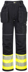 Portwest PW307 PW3 Hi-Vis Class 1 Holster nadrág Sárga/Fekete - 46 (PW-PW307YBR46) - megatool