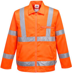 Portwest RT40 Hi-Vis polipamut bomber dzseki Narancs - M (PW-RT40ORRM) - megatool
