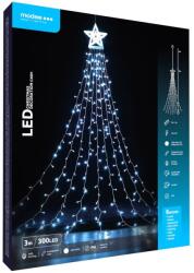 Modee Karácsonyi LED Dekoráció Fényfüzér - Adapteres, C3001, 300LED/3m, Hideg
