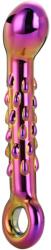 DreamToys Glamour Glass G-Spot dildo rainbow 18, 2 cm