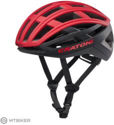 Cratoni C-Airlite sisak, piros/fekete matt (L/XL (58-61 cm))