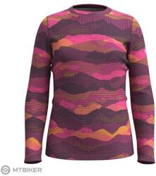 Smartwool Classic Thermal Merino gyerek póló, purple iris mtn scape (S)