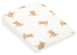 New Baby Muszelin Baba párna huzat- ék alakú New Baby STANDARD 30x37 cm bear
