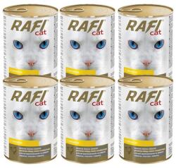 RAFI DOLINA NOTECI RAFI Adult Baromfi Nedves macskaeledel 6x415 g