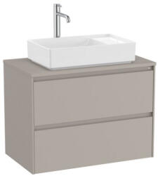 Roca Ona 2 fiókos mosdószekrény 79, 4x45, 7x58, 3 cm, homokszürke A851728510 (A851728510)