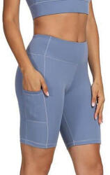 Merco Leggings sport scurti yoga sport albastru