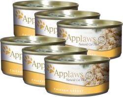 Applaws APPLAWS csirkemell húsleves konzervdobozban 6x70g