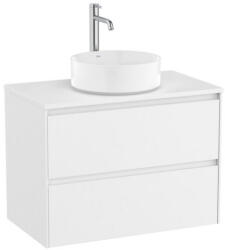 Roca Ona 2 fiókos mosdószekrény 79, 4x45, 7x58, 3 cm, matt fehér A851728509 (A851728509)