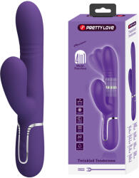 Pretty Love Mariana Twinkled Tenderness 4in1 Thumping & Nodding & Rolling Rabbit Vibrator Purple Vibrator