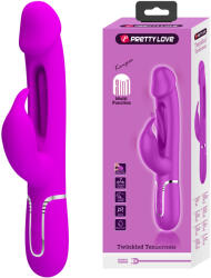 Pretty Love Kampas Twinkled Tenderness 3in1 Licking Rabbit Vibrator Pink Vibrator