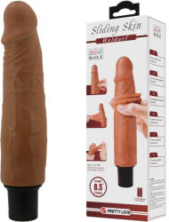 Pretty Love Waldorf Sliding Skin Vibrator 21, 5cm Brown Vibrator