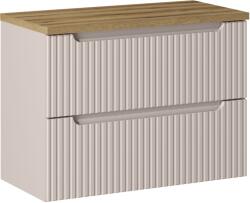 Comad Készlet szekrény Comad Nova Cashmere NOVA CASHMERE 82-80-2S, pult Comad Nova Oak NOVA OAK A 89-80 (SETNOCBOAK80CMS)