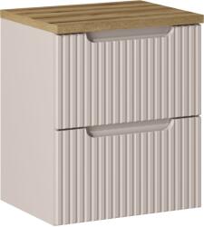 Comad Készlet szekrény Comad Nova Cashmere NOVACASHMERE 82-50-2S, pult Comad Nova Oak NOVA OAK A 89-50 (SETNOCBOAK50CMS)