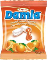 TAYAŞ Damla narancs ízű cukorka 90g