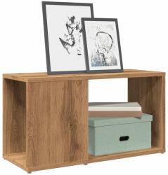 vidaXL kézműves tölgy színű szerelt fa TV-szekrény 60 x 24 x 32 cm (856727)