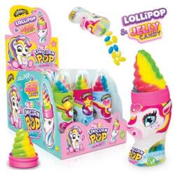 Johny Bee unicorn pop candy unikornisos zselécukor és nyalóka 12x50g