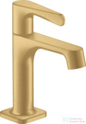 Hansgrohe AXOR CITTERIO M hidegvizes mosdó csaptelep leeresztő nélkül, szálcsiszolt arany hatású 34130250 (34130250)