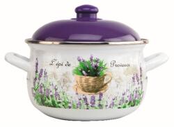 Grunberg Cratita Emailata cu Capac, Lavanda, 22 cm, 3.8 l, Grunberg (GR3422C)