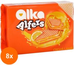 Alfers Set 8 x Napolitane cu Crema de Lamaie Alfers, 100 g (FXE-8xEXF-TD-89195)