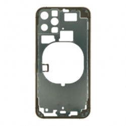 Apple iPhone 11 Pro középső keret oldalgombokkal, sim kártya tartó tálcával, arany (utángyártott)