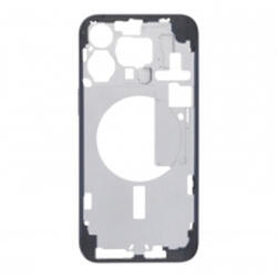 Apple iPhone 15 Pro Max EU verzió középső keret oldalgombokkal, sim kártya tartó tálcával, kék (utángyártott)