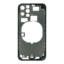 Apple iPhone 11 Pro középső keret oldalgombokkal, sim kártya tartó tálcával, szürke (utángyártott)