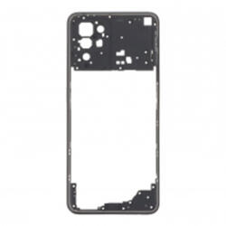 Oppo A94 5G CPH2211 középső keret, fekete (gyári)