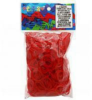 Rainbow Loom eredeti transzparens gumik 600 darab piros 6 évtől (RL7850)