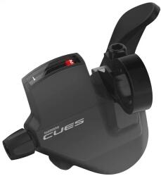 Shimano Cues SL-U4000-L Mono váltókar, csak bal, 2s, bilincses rögzítés, kijelzővel, Linkglide, fekete, OEM kiszerelés