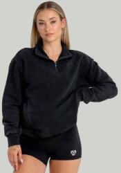 GymBeam STRIX Hanorac pentru femei Washed Black XS