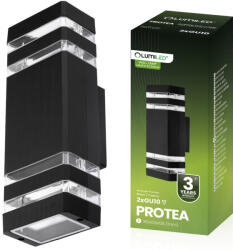 Lumileds Kerti lámpa Emelés fali lámpa fel és le GU10 PROTEA Fekete LUMILED (LUMOGR0407)