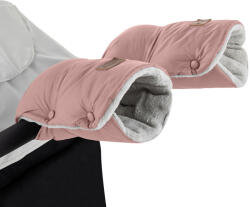 Petite&mars Kesztyű / Kézmelegítő babakocsira Jasie Dusty Pink - babycenter-sopron