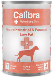 Calibra Gastrointestinal & Pancreas Low Fat konzerv 400g