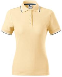 MALFINI Női galléros póló Focus - Bourbon vanilla | XL (2338516)