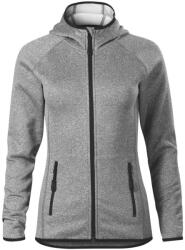 MALFINI Női sport pulóver Direct - Sötétszürke melírozott | XL (4181216)