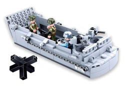 Sluban Army építőkészlet WW2 M38-B0855 partraszálló hajó 182 db (M38-B0855)