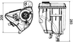 MAHLE Vas de expansiune, racire MAHLE CRT 3 000S - centralcar