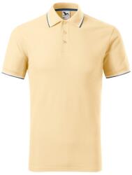 MALFINI Férfi galléros póló Focus - Bourbon vanilla | 2XL (2328517)