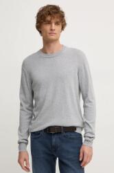 Pepe Jeans gyapjúkeverék pulóver NEW ANDRE CREW NECK könnyű, férfi, szürke, PM702469 - szürke XXL - answear - 22 990 Ft