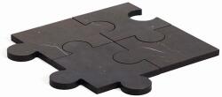 Tre Product alátét Stonecut Puzzle 4 db - fekete Univerzális méret