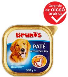 Tesco Brunos pástétom baromfival teljes értékű állateledel felnőtt kutyák számára 300 g