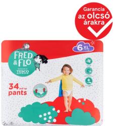 Tesco Fred & Flo bugyipelenka XL 6 +15 kg 34 db