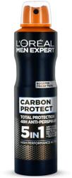 L'Oréal Loreal Men Expert Spray deodorant barbati 150 ml 5in1 Carbon Protect