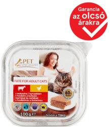 Tesco Pet Specialist teljes értékű állateledel felnőtt macskák számára marhával és csirkével 100 g