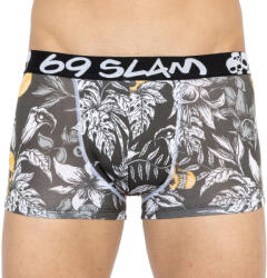 69SLAM Férfi boxeralsó 69SLAM csípő bambusz vadkert (MHBWGN-BB) S
